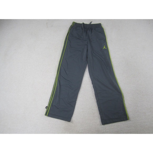 Jordan Other - Jordan Sweatpants Youth Boys Medium Gray Yellow Jumpman Logo‎ Pants Athletic